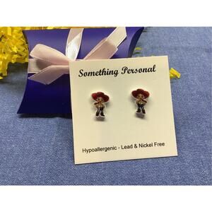 Jessie - Toy Store Inspired Post Earrings -- Gift Boxed - Chibi Cute
